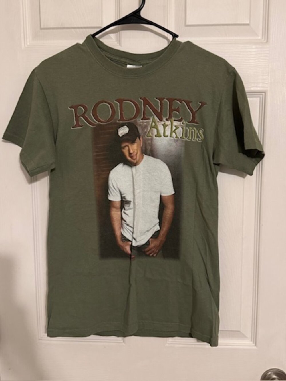 Rodney Atkins Vintage Tour Women's/Unisex Band T-Shirt, Size S